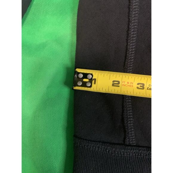 ABERCROMBIE & FITCH SHERPA LINED Men Medium Zip SWEATSHIRT NAVY BLUE Y2K - Picture 8 of 9